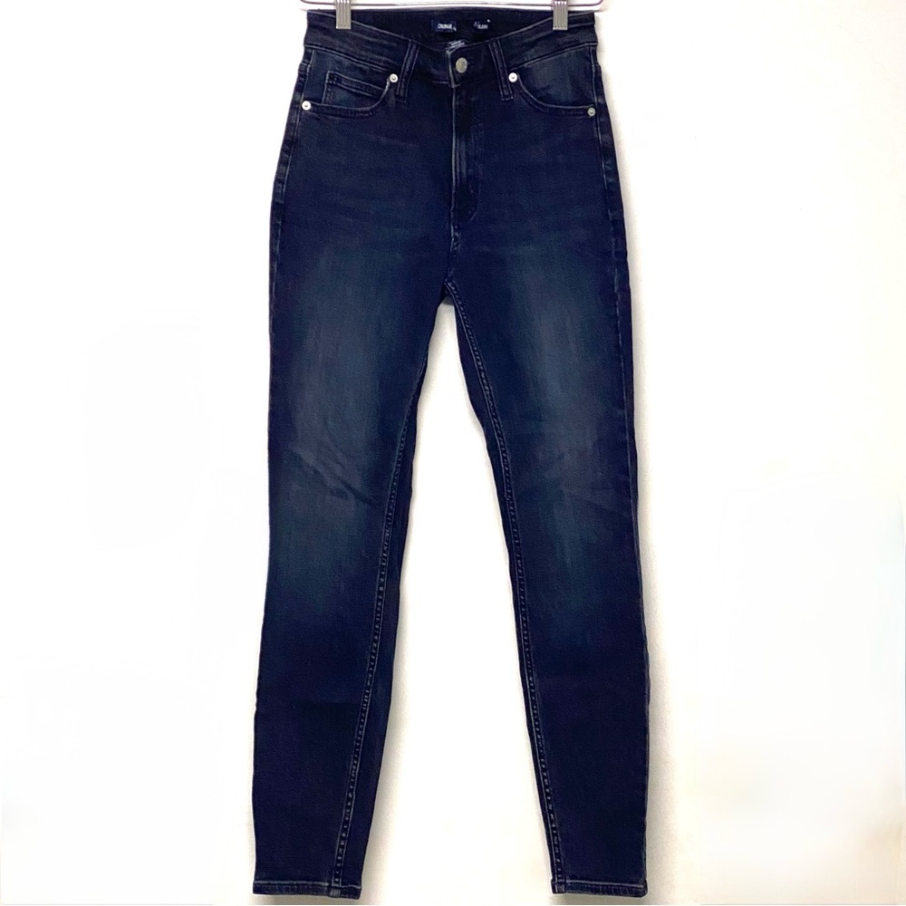 Calvin Klein Jeans CKJ010 High Rise Skinny Dark Wash 28x30